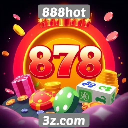 Plataforma 888hot se destaca em jogos de cassino